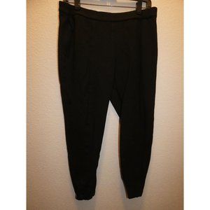 Women's Black Stretch Pants, Chico's Brand, Size Large